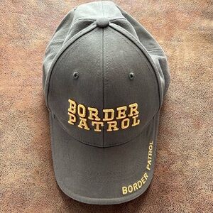 Rothco Cotton embroidered Border Patrol grey green Hat Cap